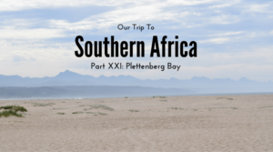 Plettenberg Bay, South Africa, Trip to Southern Africa