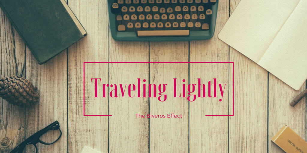 traveling lightly