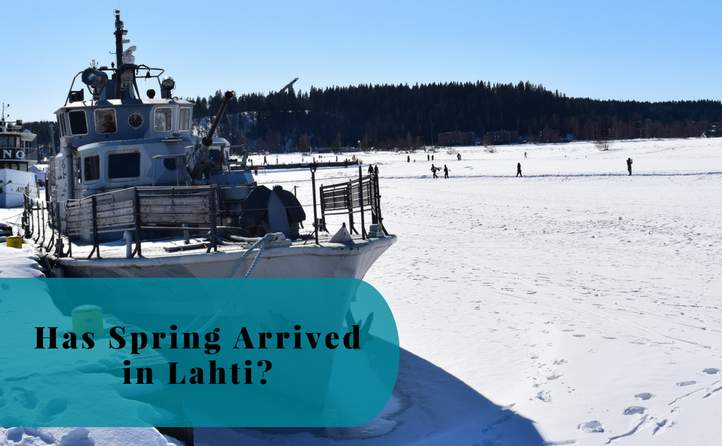 Has Spring Arrived in Lahti? Finland