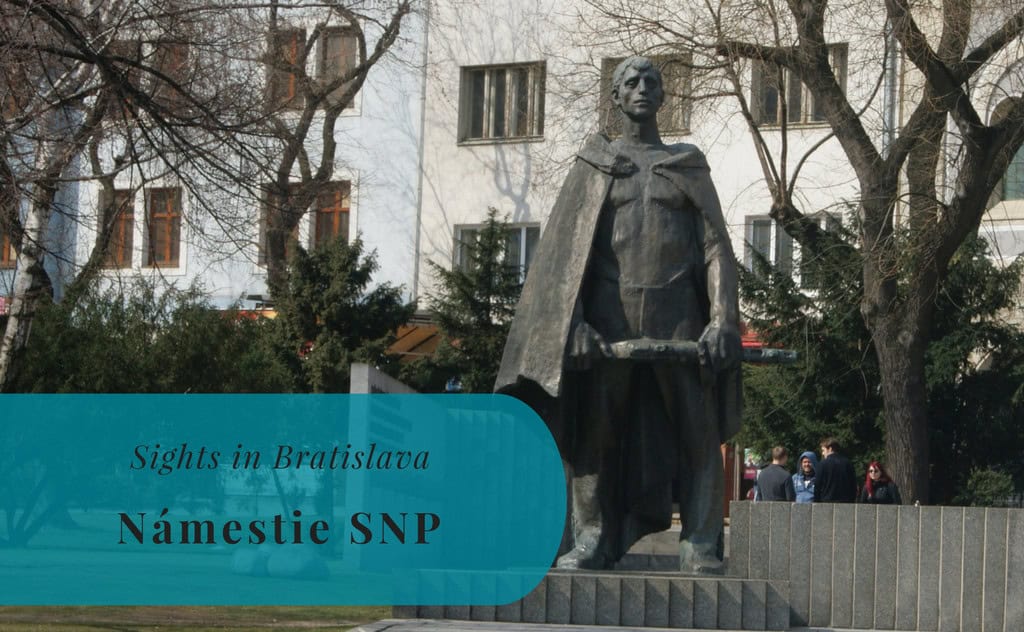 Námestie SNP, Sights in Bratislava, Slovakia