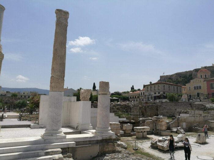 Visiting Athena, Athens, Greece