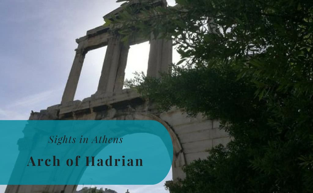 Sights in Athens, Arch of Hadrian