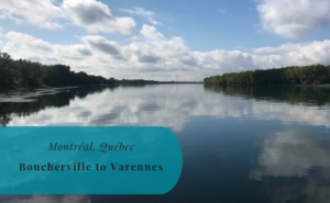 Montreal, Quebec, Walk from Boucherville to Varennes, Canada