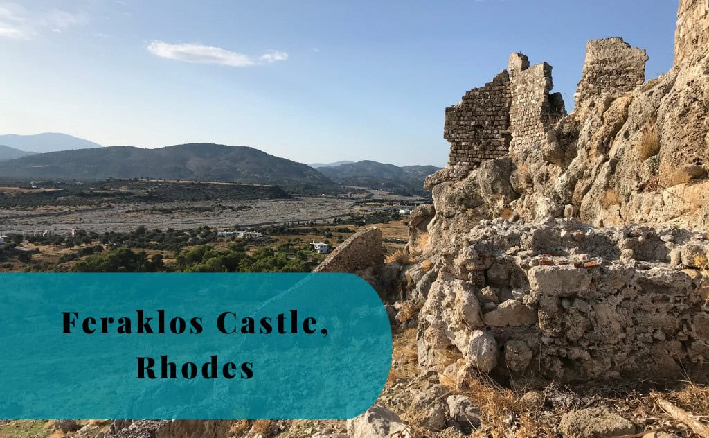 Feraklos Castle, Rhodes, Greece