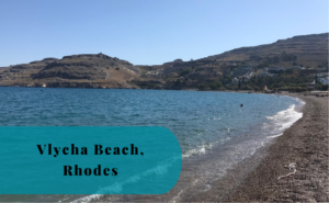 Vlycha Beach, Rhodes, Greece