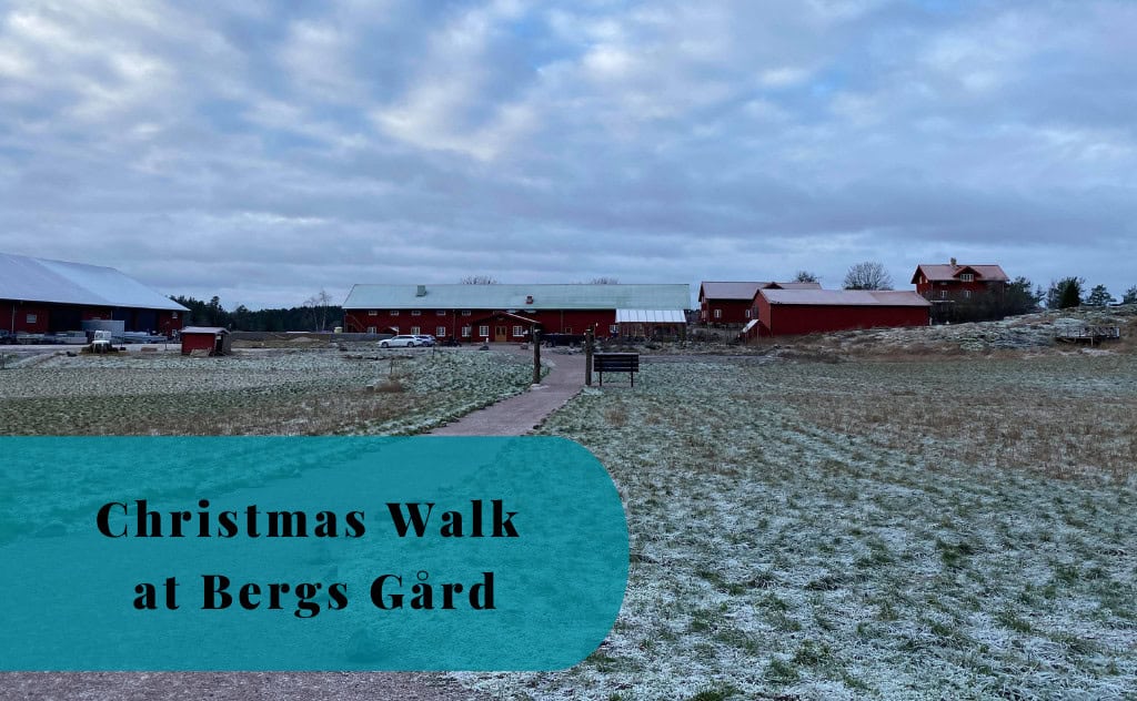 Bergs Gård, Västerljung, Sweden, Christmas Walk, Ekhagens Naturstig