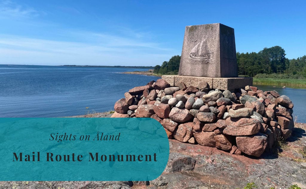 Mail Route Monument, Eckerö, Åland Islands