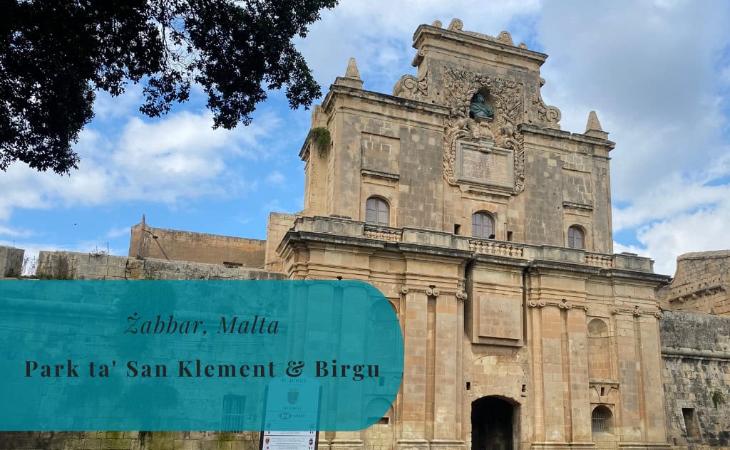 Żabbar, Malta, Park ta' San Klement and a Walk to Birgu