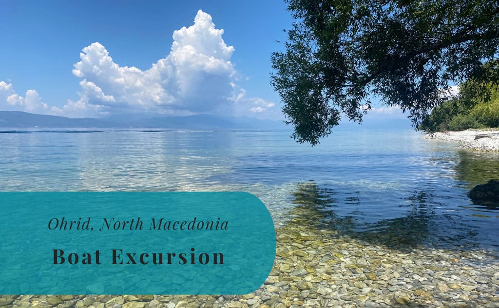 Ohrid, North Macedonia, Boat Excursion on the Lake