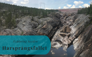 Harsprångsfallet, Lappland, Exploring Sweden