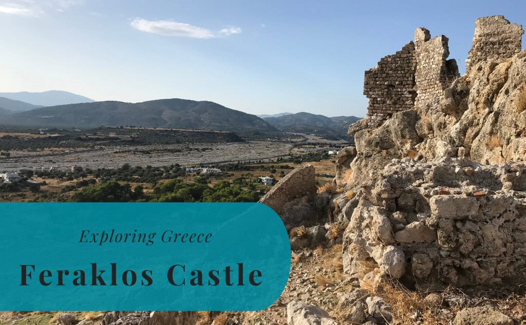 Feraklos Castle, Rhodes, Exploring Greece, Fästning, Rhodos, Grekland, Fortress, Ruins
