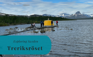 Treriksröset, Lappland, Exploring Sweden