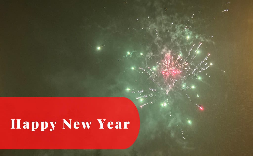 Happy New Year! Gott Nytt År! Onnellista Uutta Vuotta!, 2025
