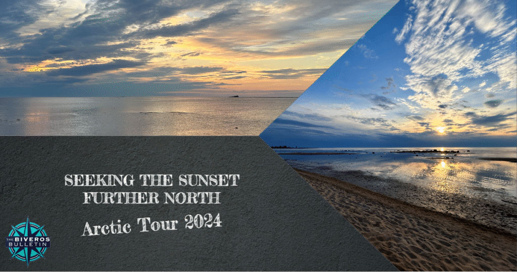 Seeking the Sunset Further North, Arctic Tour 2024, Kokkola, Kalajoki, Finland, Suomi