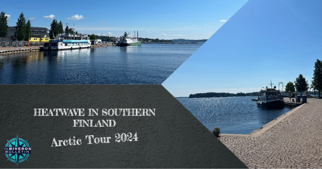 Heatwave in Southern Finland, Arctic Tour 2024, Siilinjärvi, Kuopio, Varkaus, Heinola, Lahti, Suomi, Camper, RV, Motorhome, Camping, Cycling