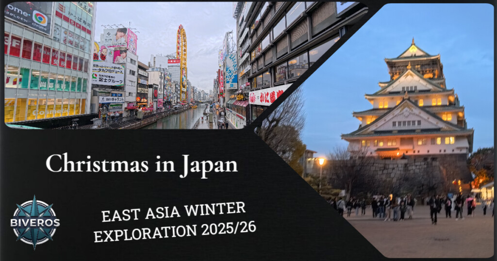 Christmas in Japan, East Asia Winter Exploration 2025/26, Osaka, Kyoto, Japan, Kansai
