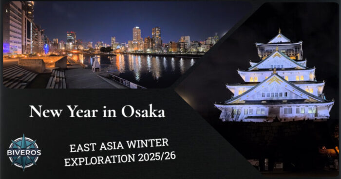 New Year in Osaka, East Asia Winter Exploration 2025/26, Osaka, Sannenzaka, Kyoto, Shinsekai, Wakayama, Kishiwada, Japan