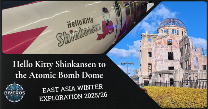 Hello Kitty Shinkansen to the Atomic Bomb Dome, East Asia Winter Exploration 2025/26, Osaka, Hiroshima, Fukuoka